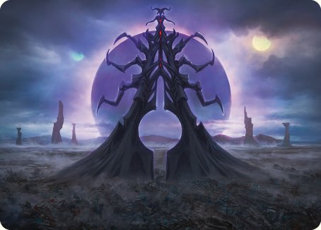 Black Sun's Twilight Art Card [Phyrexia: All Will Be One Art Series] | Chromatic Games