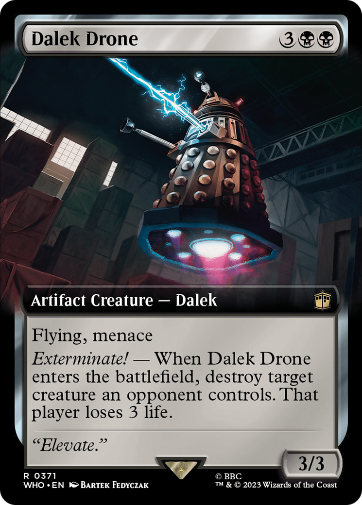 Dalek Drone (Extended Art) [Doctor Who] | Chromatic Games