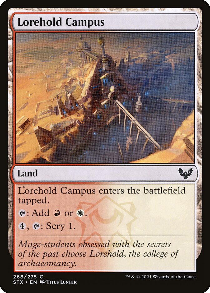 Lorehold Campus 268 (Strixhaven: School of Mages)  | Chromatic Games