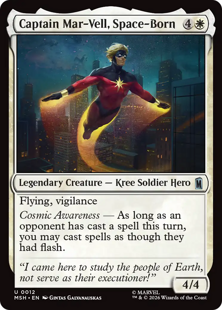 Captain Mar-Vell, Space-Born [Marvel Super Heroes] | Chromatic Games