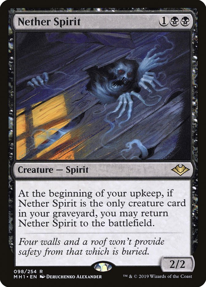 Nether Spirit [Modern Horizons] | Chromatic Games