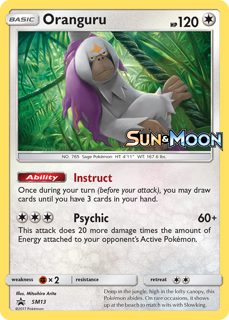 Oranguru (SM13) [Sun & Moon: Black Star Promos] | Chromatic Games