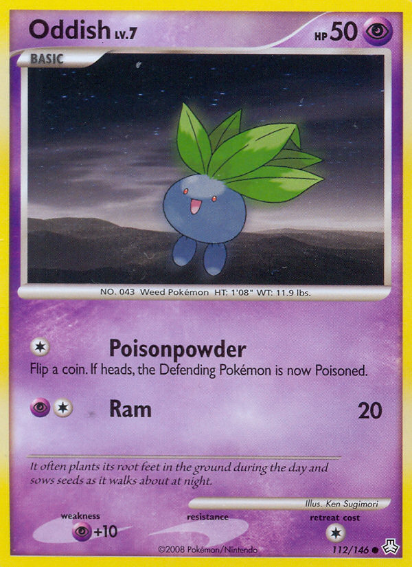 Oddish (112/146) [Diamond & Pearl: Legends Awakened] | Chromatic Games