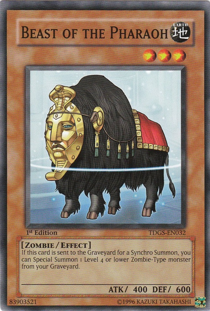 Beast of the Pharaoh [TDGS-EN032] Common | Chromatic Games