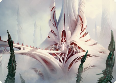The Fair Basilica Art Card [Phyrexia: All Will Be One Art Series] | Chromatic Games
