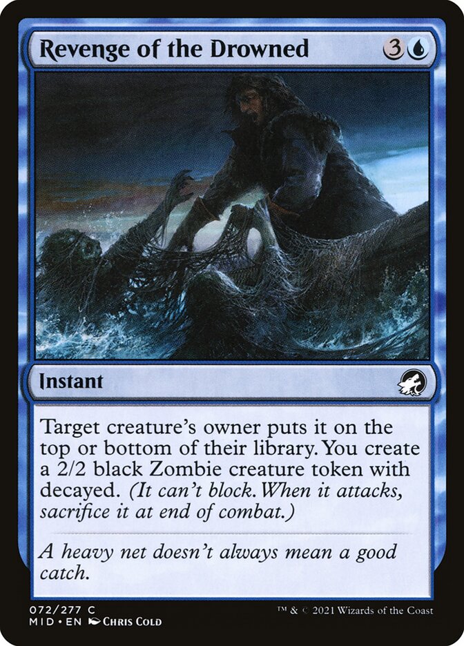 Revenge of the Drowned 72/277 (Innistrad: Midnight Hunt)  | Chromatic Games