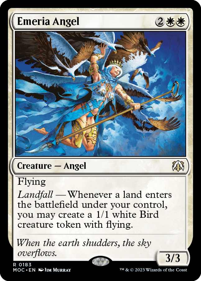 Emeria Angel [March of the Machine Commander] | Chromatic Games