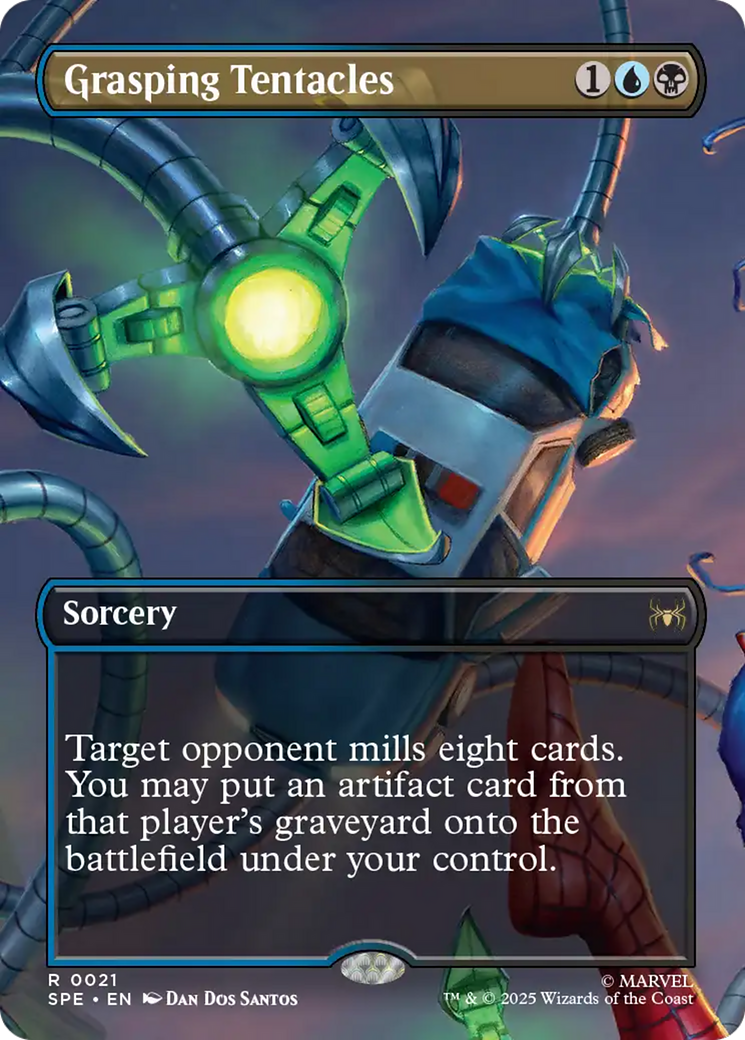 Grasping Tentacles (Borderless) [Marvel's Spider-Man: Eternal-Legal] | Chromatic Games