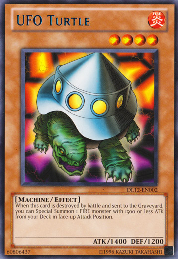 UFO Turtle (Blue) [DL12-EN002] Rare | Chromatic Games