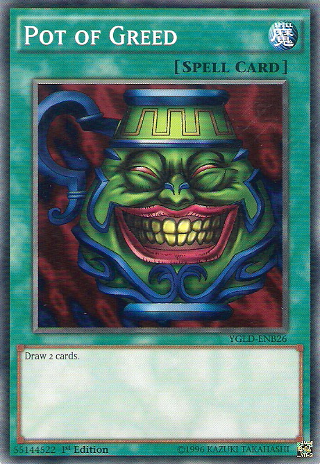 Pot of Greed [YGLD-ENB26] Common | Chromatic Games