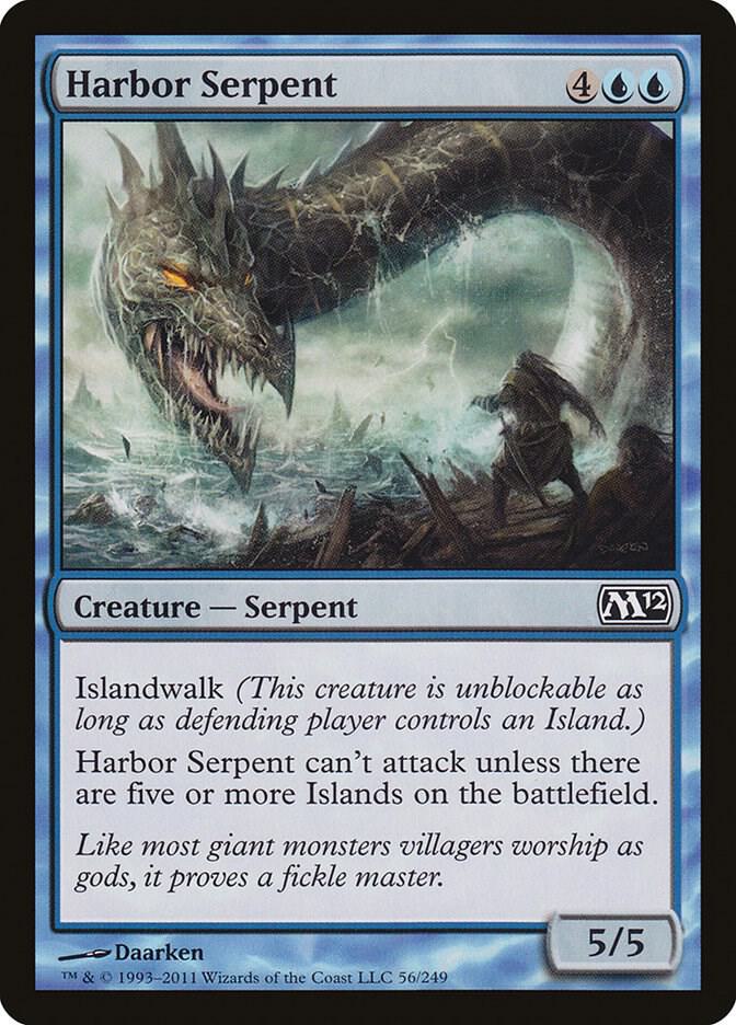 Harbor Serpent 56/249 (Magic 2012 (M12))  | Chromatic Games