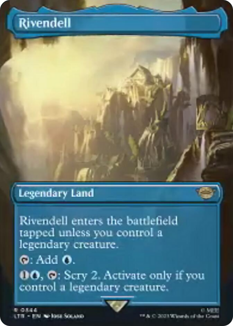 Rivendell (Borderless Alternate Art) [The Lord of the Rings: Tales of Middle-Earth] | Chromatic Games