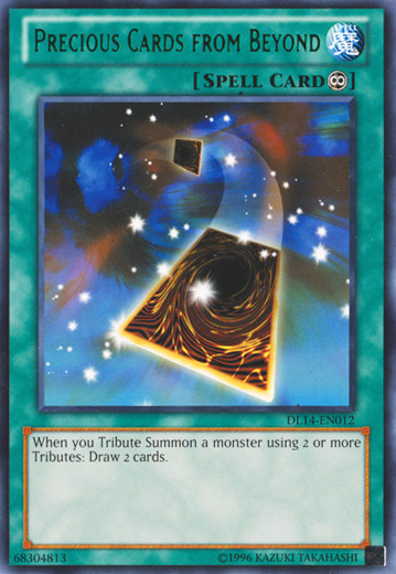 Precious Cards from Beyond (Green) [DL14-EN012] Rare | Chromatic Games