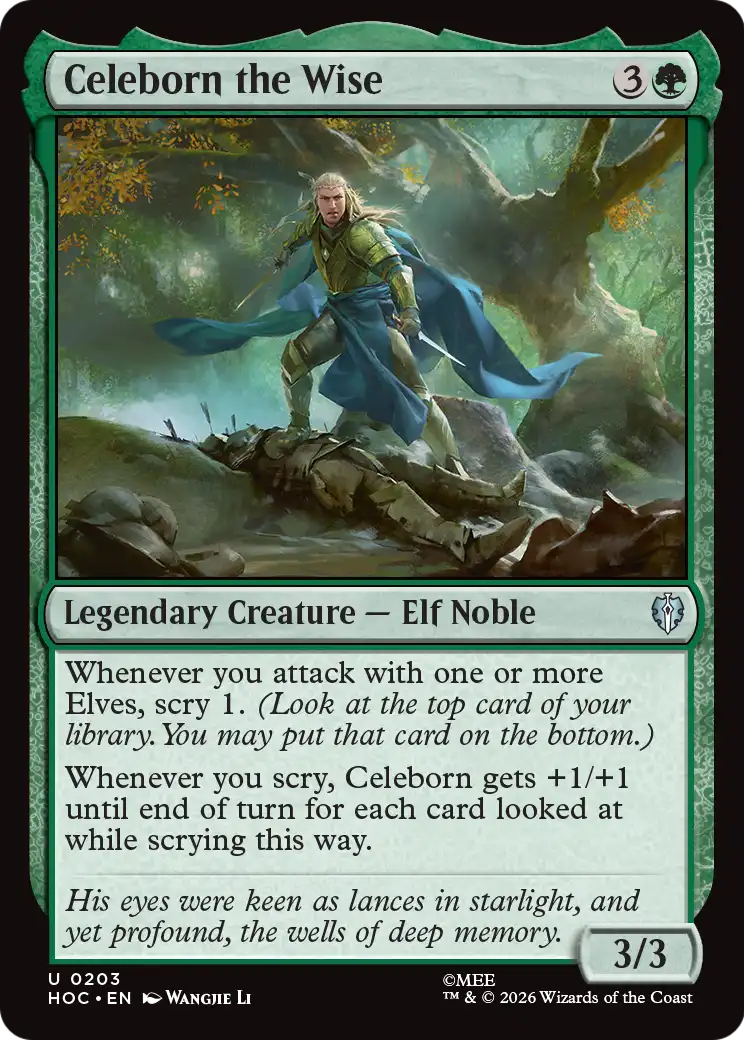 Celeborn the Wise [The Hobbit: Eternal-Legal] | Chromatic Games