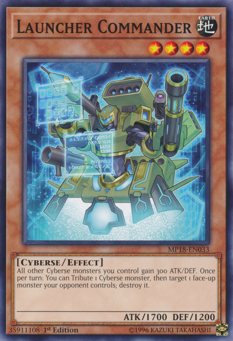 Launcher Commander [MP18-EN033] Common | Chromatic Games