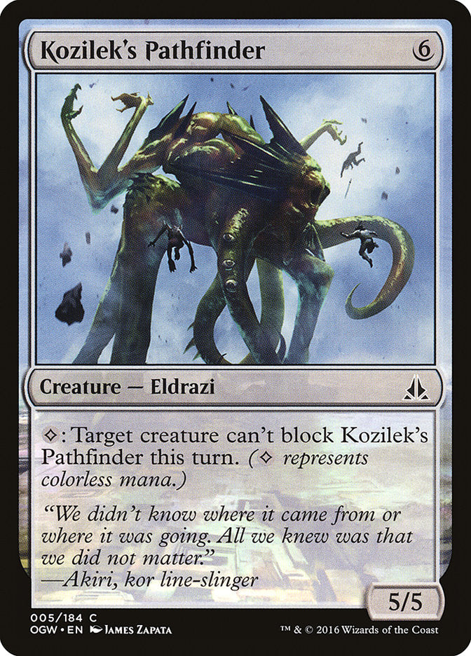 Kozilek's Pathfinder 5/184 (Oath of the Gatewatch)  | Chromatic Games