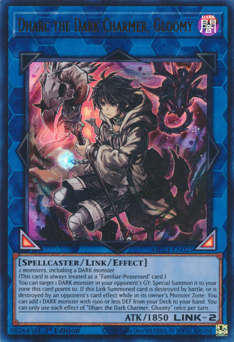 Dharc the Dark Charmer, Gloomy [MP23-EN025] Ultra Rare | Chromatic Games