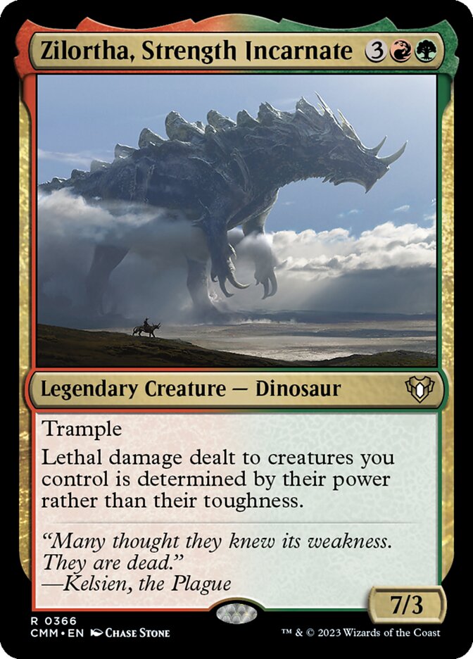 Zilortha, Strength Incarnate 366 (Commander Masters)  | Chromatic Games