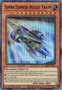Super Express Bullet Train (Blue) [LDS2-EN121] Ultra Rare | Chromatic Games