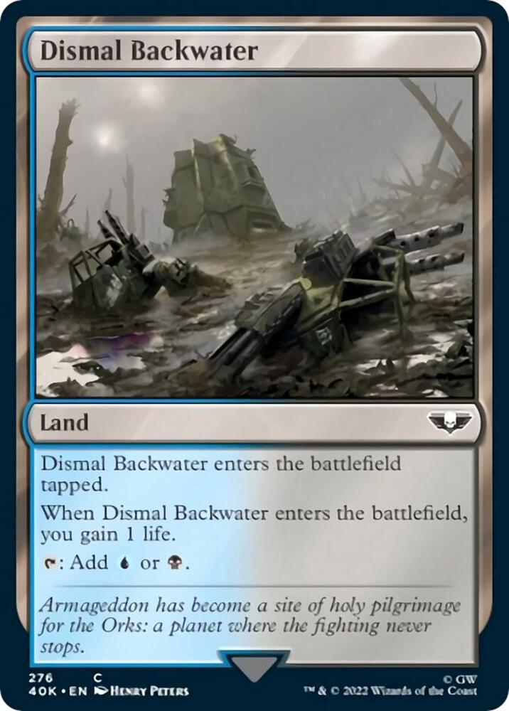 Dismal Backwater 276/617 (Universes Beyond: Warhammer 40,000)  | Chromatic Games
