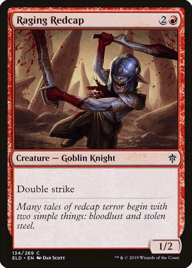 Raging Redcap 134/269 (Throne of Eldraine)  - Foil | Chromatic Games