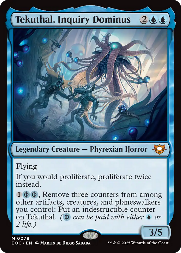 Tekuthal, Inquiry Dominus [Edge of Eternities Commander] | Chromatic Games