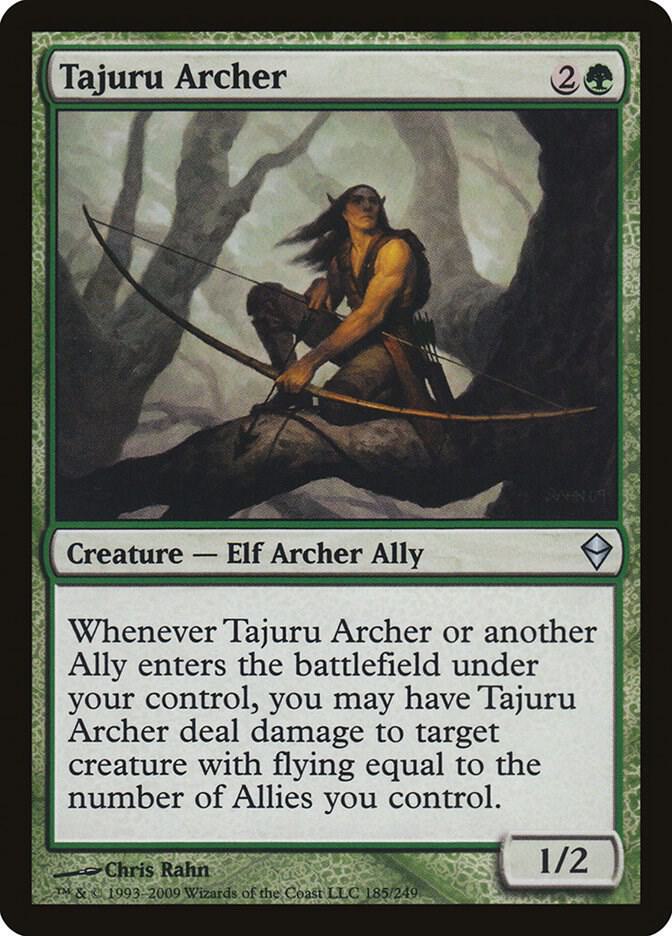 Tajuru Archer 185/249 (Zendikar)  | Chromatic Games