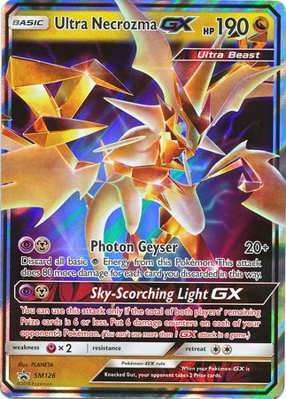 Ultra Necrozma GX (SM126) (Jumbo Card) [Sun & Moon: Black Star Promos] | Chromatic Games