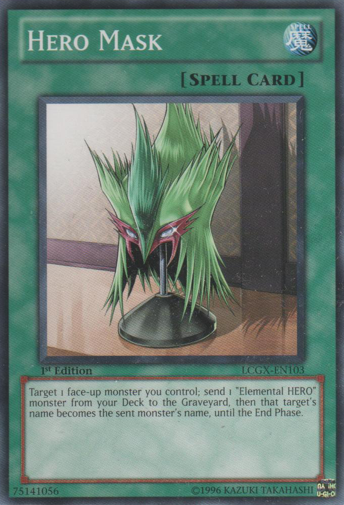 Hero Mask [LCGX-EN103] Common | Chromatic Games