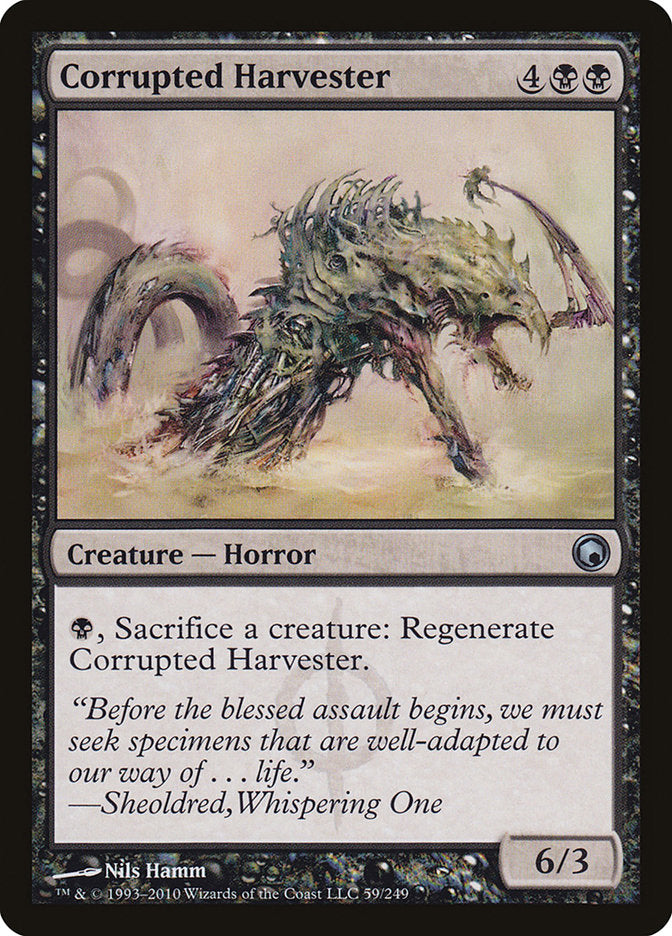 Corrupted Harvester 59/249 (Scars of Mirrodin)  | Chromatic Games