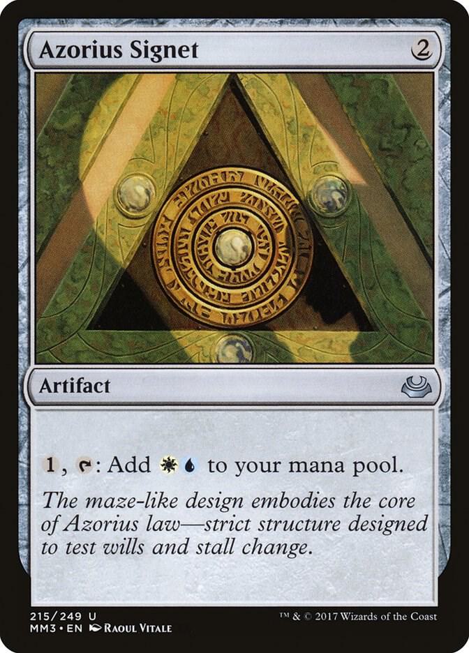 Azorius Signet 215/249 (Modern Masters 2017)  | Chromatic Games