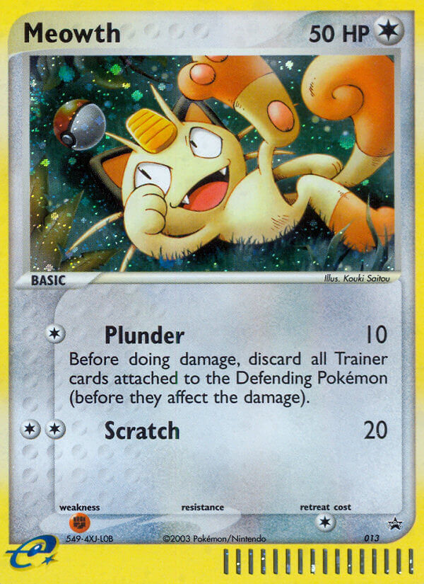 Meowth (013) [Nintendo: Black Star Promos] | Chromatic Games