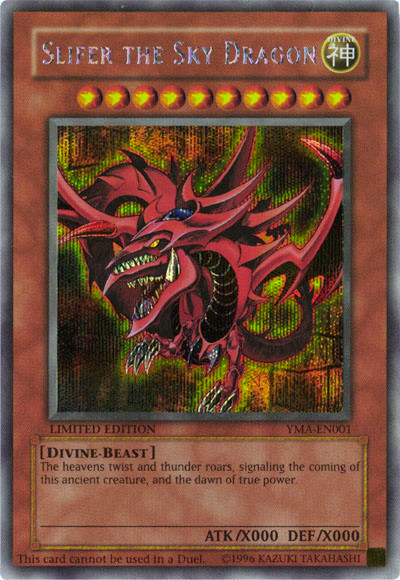Slifer the Sky Dragon [YMA-EN001] Secret Rare | Chromatic Games