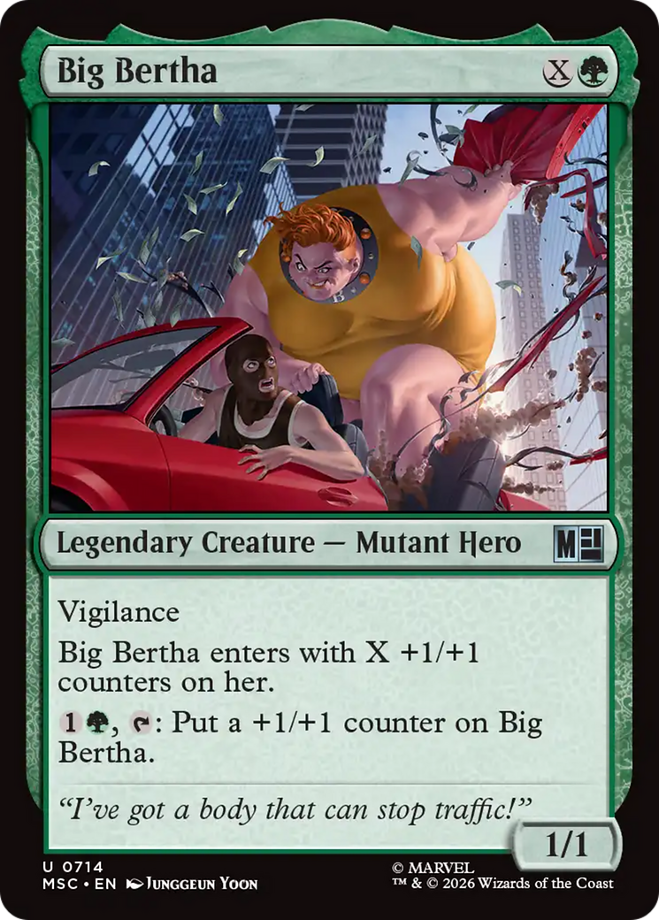 Big Bertha [Marvel Super Heroes Commander] | Chromatic Games