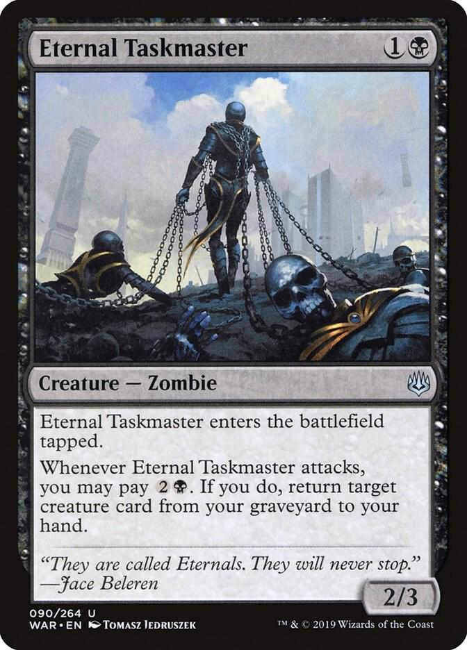 Eternal Taskmaster 90/264 (War of the Spark)  | Chromatic Games