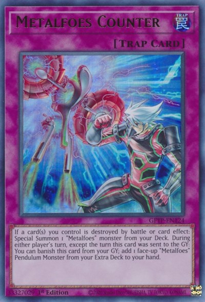 Metalfoes Counter [GFTP-EN124] Ultra Rare | Chromatic Games