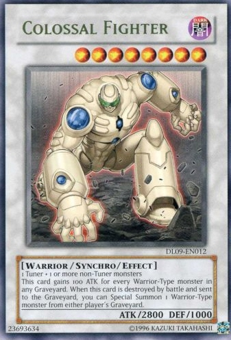 Colossal Fighter (Green) [DL09-EN012] Rare | Chromatic Games