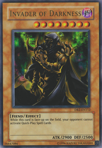 Invader of Darkness [DR2-EN112] Ultra Rare | Chromatic Games