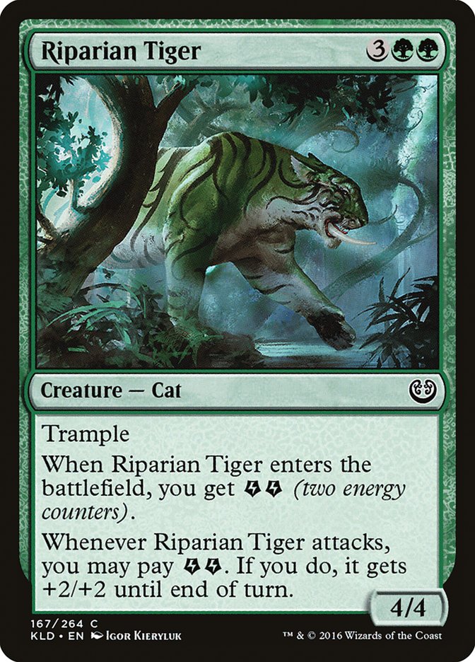 Riparian Tiger 167/264 (Kaladesh)  | Chromatic Games