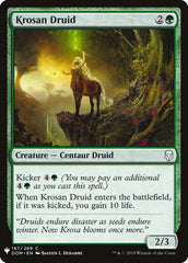 Krosan Druid [Mystery Booster] | Chromatic Games