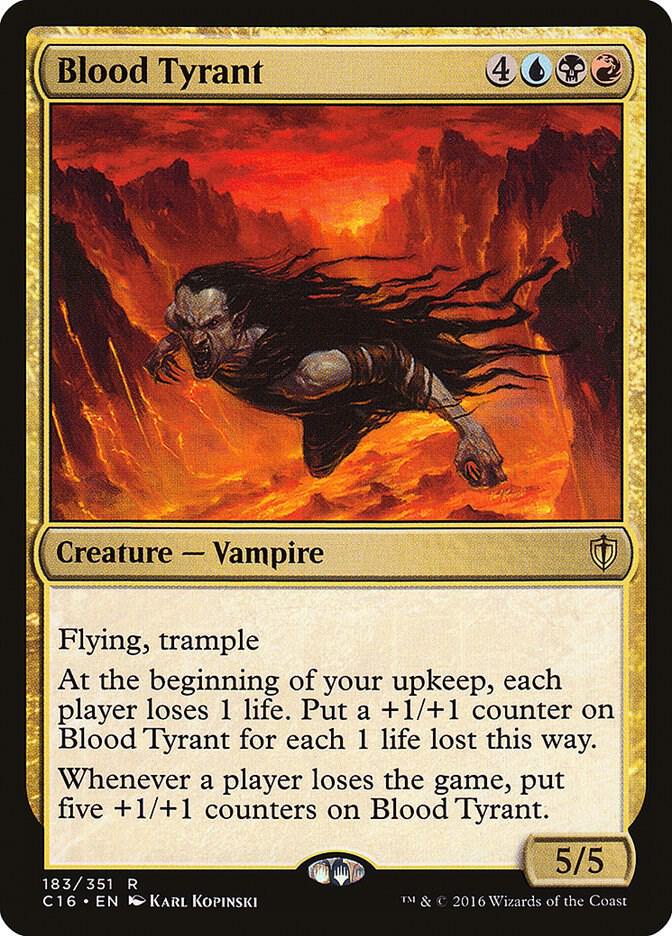 Blood Tyrant 183/351 (Commander 2016)  | Chromatic Games