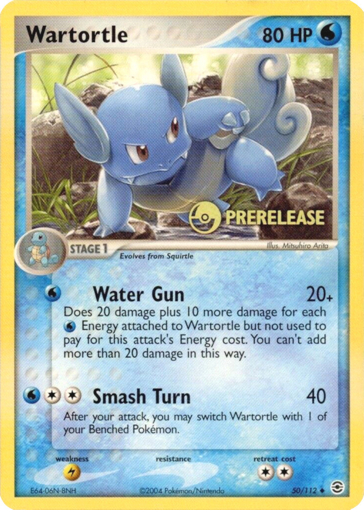 Wartortle (50/112) (Prerelease) [EX: FireRed & LeafGreen] | Chromatic Games