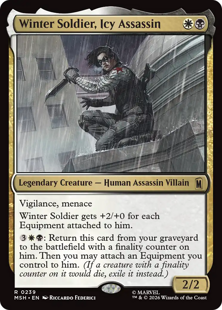 Winter Soldier, Icy Assassin [Marvel Super Heroes] | Chromatic Games