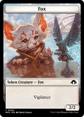 Servo // Fox Double-Sided Token [Modern Horizons 3 Tokens] | Chromatic Games