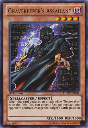 Gravekeeper's Assailant [LCYW-EN189] Ultra Rare | Chromatic Games