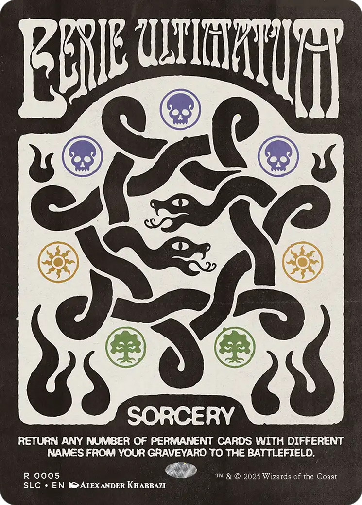 Eerie Ultimatum [Secret Lair Countdown Kit] | Chromatic Games