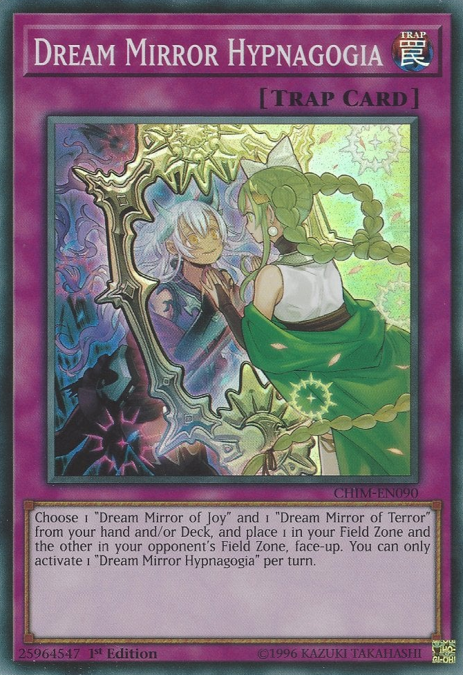 Dream Mirror Hypnagogia [CHIM-EN090] Super Rare | Chromatic Games