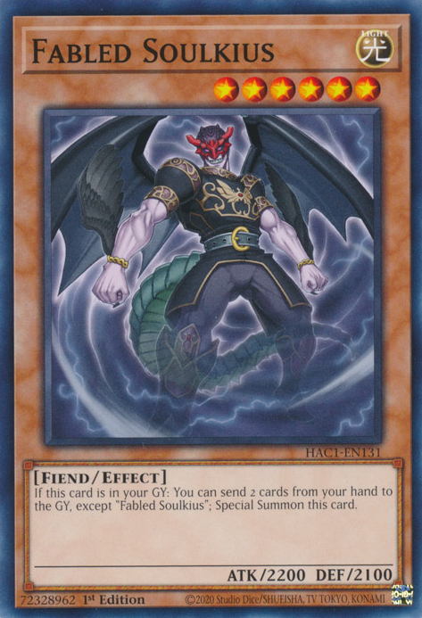 Fabled Soulkius [HAC1-EN131] Common | Chromatic Games