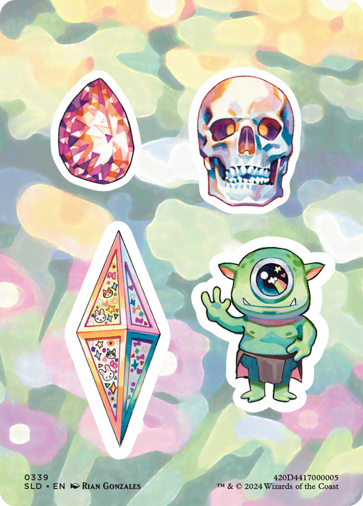 Sticker Sheet (0339) [Secret Lair Drop Series] | Chromatic Games