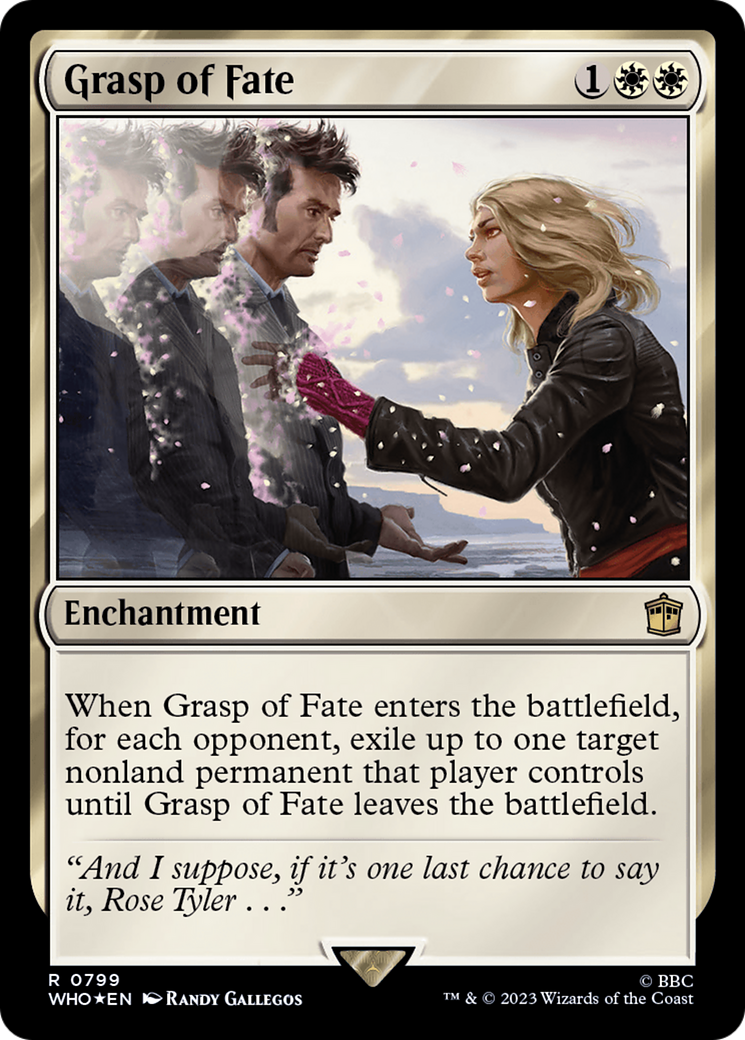 Grasp of Fate (Surge Foil) [Doctor Who] | Chromatic Games
